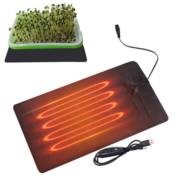 Heat Mat Seedling - 8.5W Plant Heat Mat PVC Leather