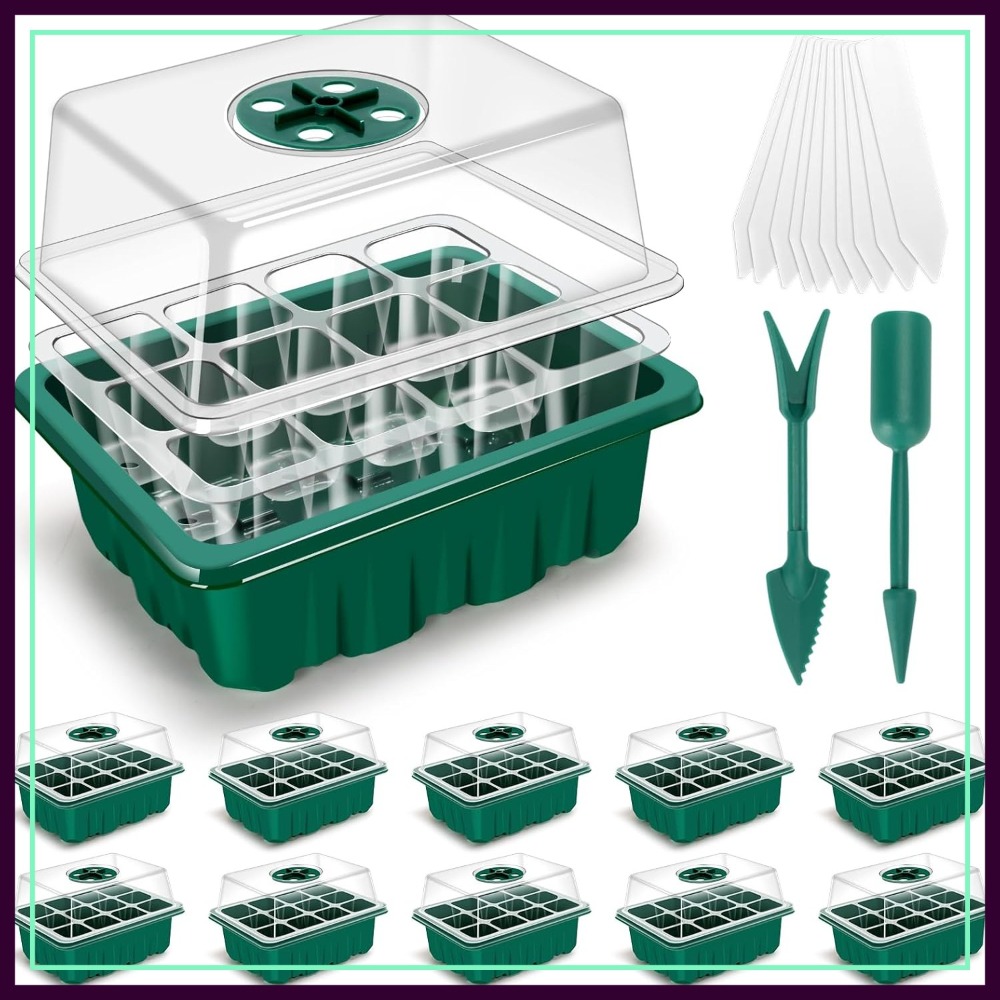 3rd Gen Seed Starter Tray, 10  - Humidity Dome Kit 评论和价格