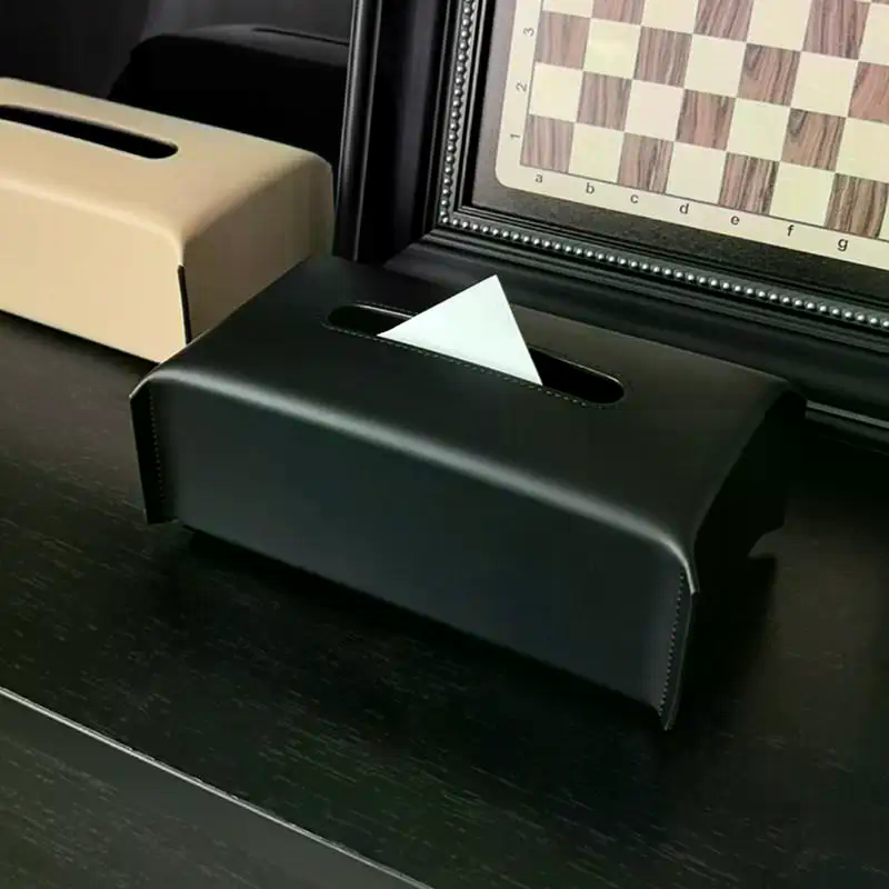 Luxury Tissue Box Leather Napk - Agar Tissue Culture 评论和价格