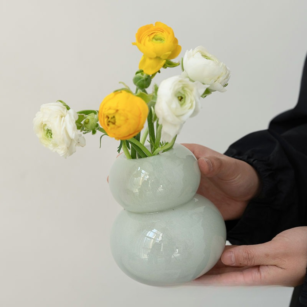 Creative Colorful Gourd Shaped - Propagation Station Vase 评论和价格