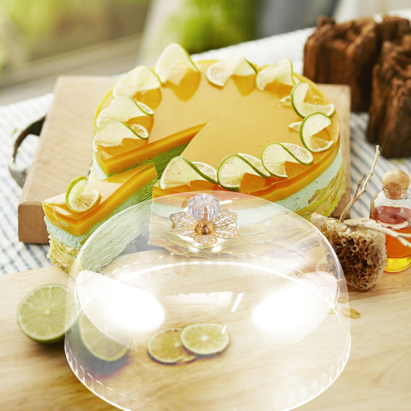 Clear Transparent Cake Dome Ac - Plastic Dome Clear 评论和价格