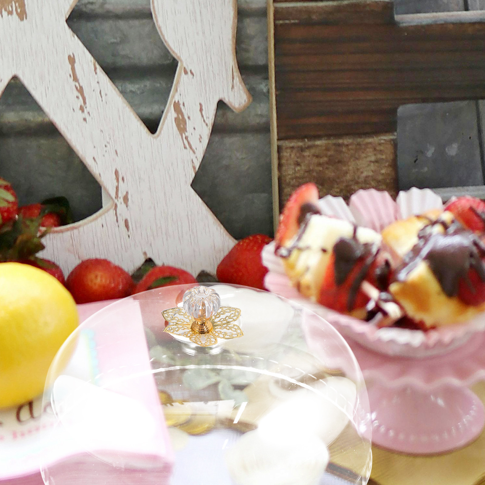 Clear Transparent Cake Dome Ac - Plastic Dome Clear 评论和价格