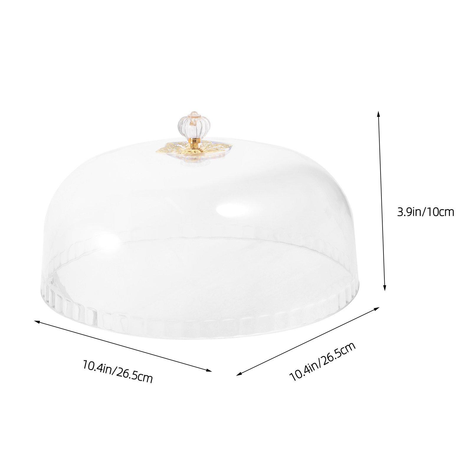 Clear Transparent Cake Dome Ac - Plastic Dome Clear 评论和价格