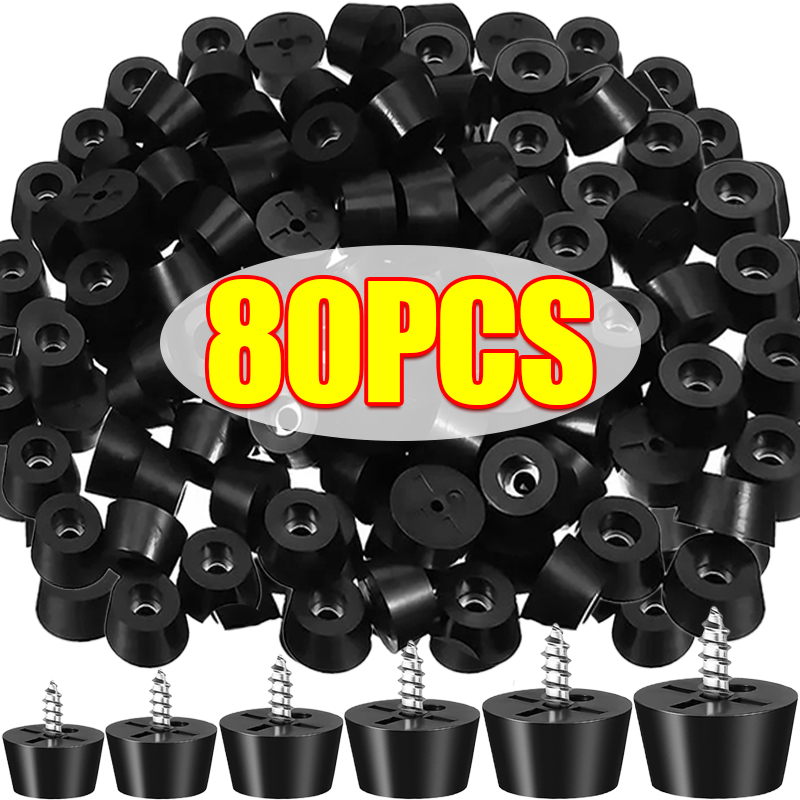 80/8pcs Rubber Pads Floor Prot - Cutting Board Foam 评论和价格