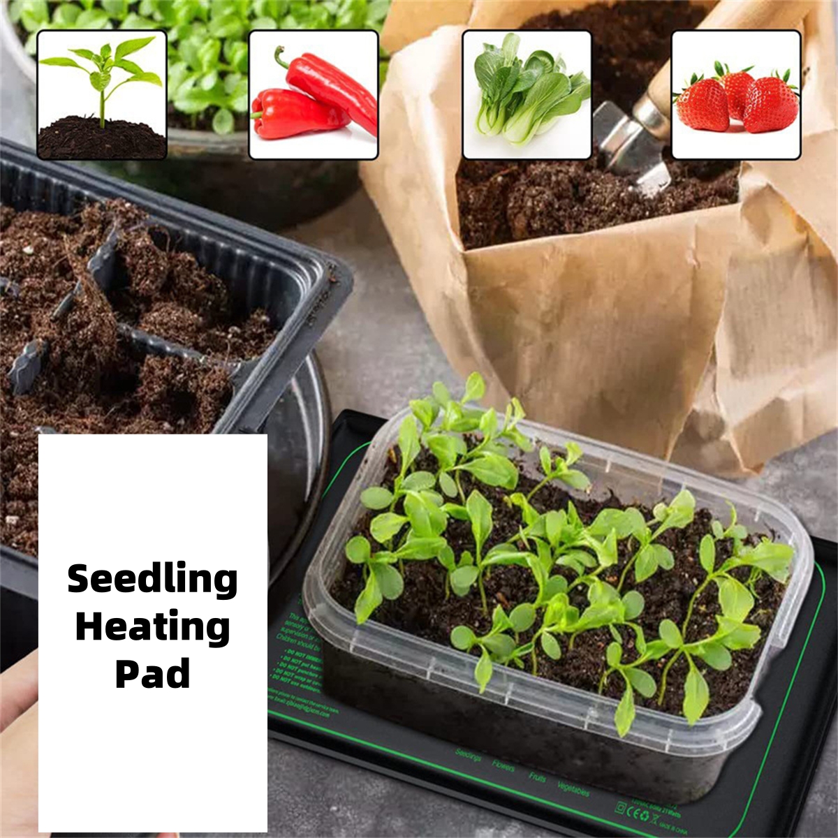 20W Seedling Heating Pad 230V  - Heat Mat Seedling 评论和价格