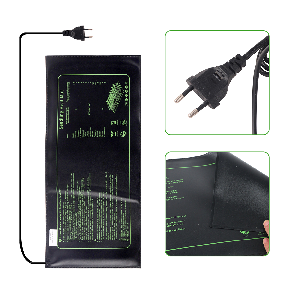 20W Seedling Heating Pad 230V  - Heat Mat Seedling 评论和价格
