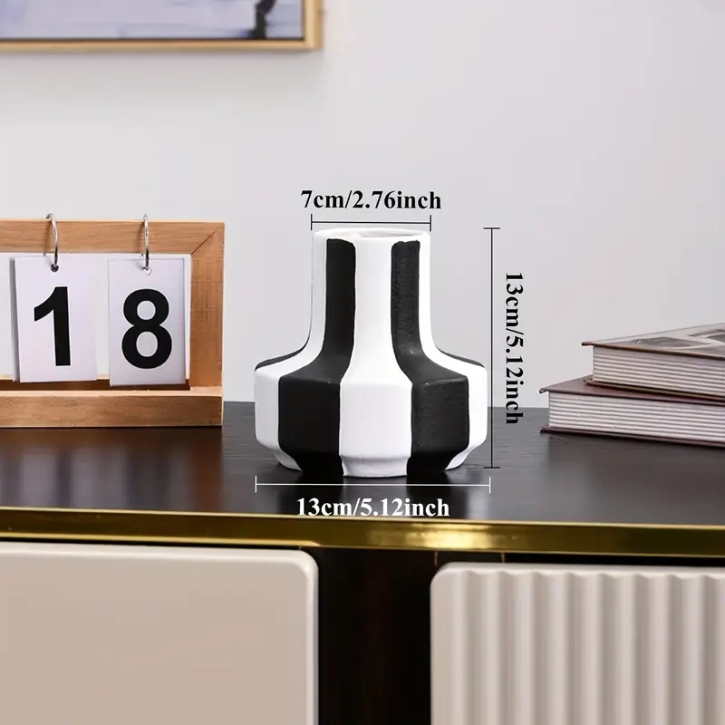 Creative Stripe Vase Black and - Propagation Station Vase 评论和价格