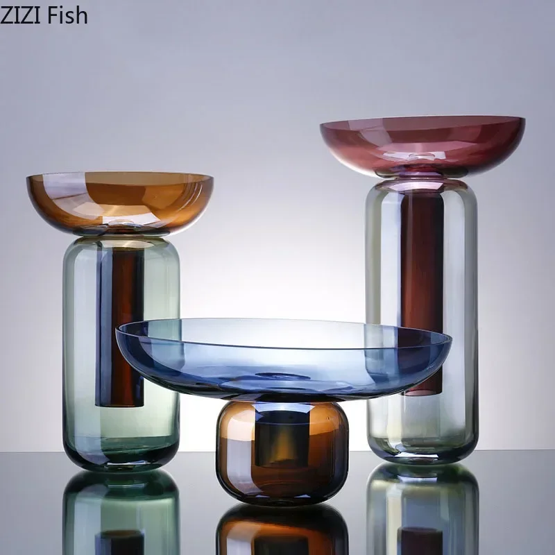 Gradient Colored Vase Glass Hy - Propagation Station Vase 评论和价格