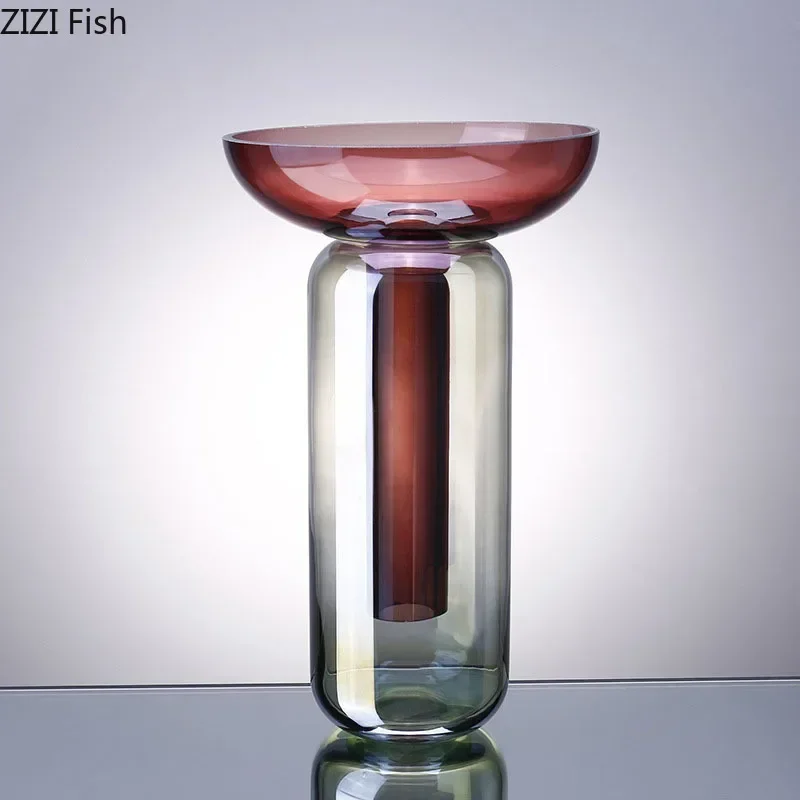 Gradient Colored Vase Glass Hy - Propagation Station Vase 评论和价格