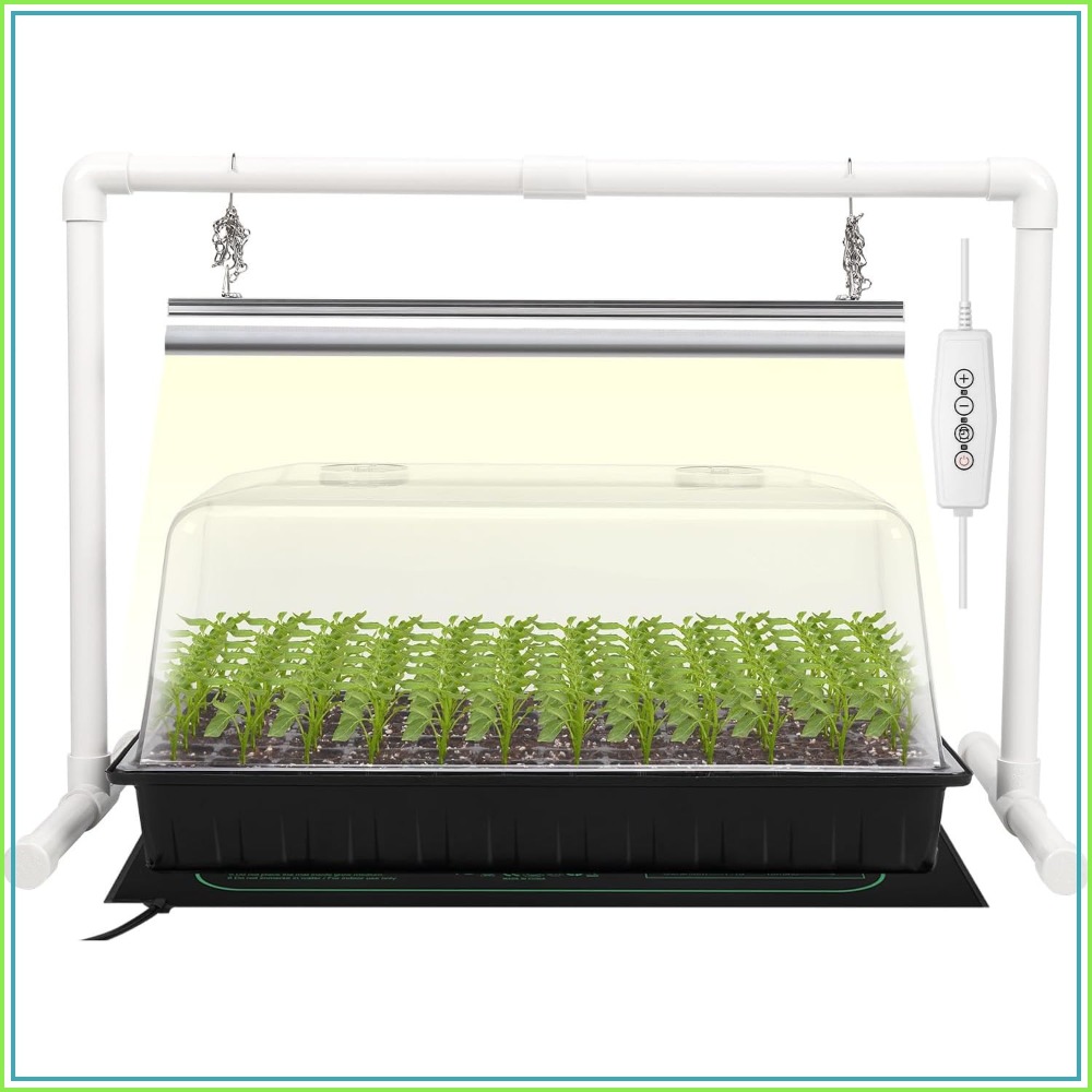 Seed Starter Kit with Grow Lig - Humidity Dome Kit 评论和价格