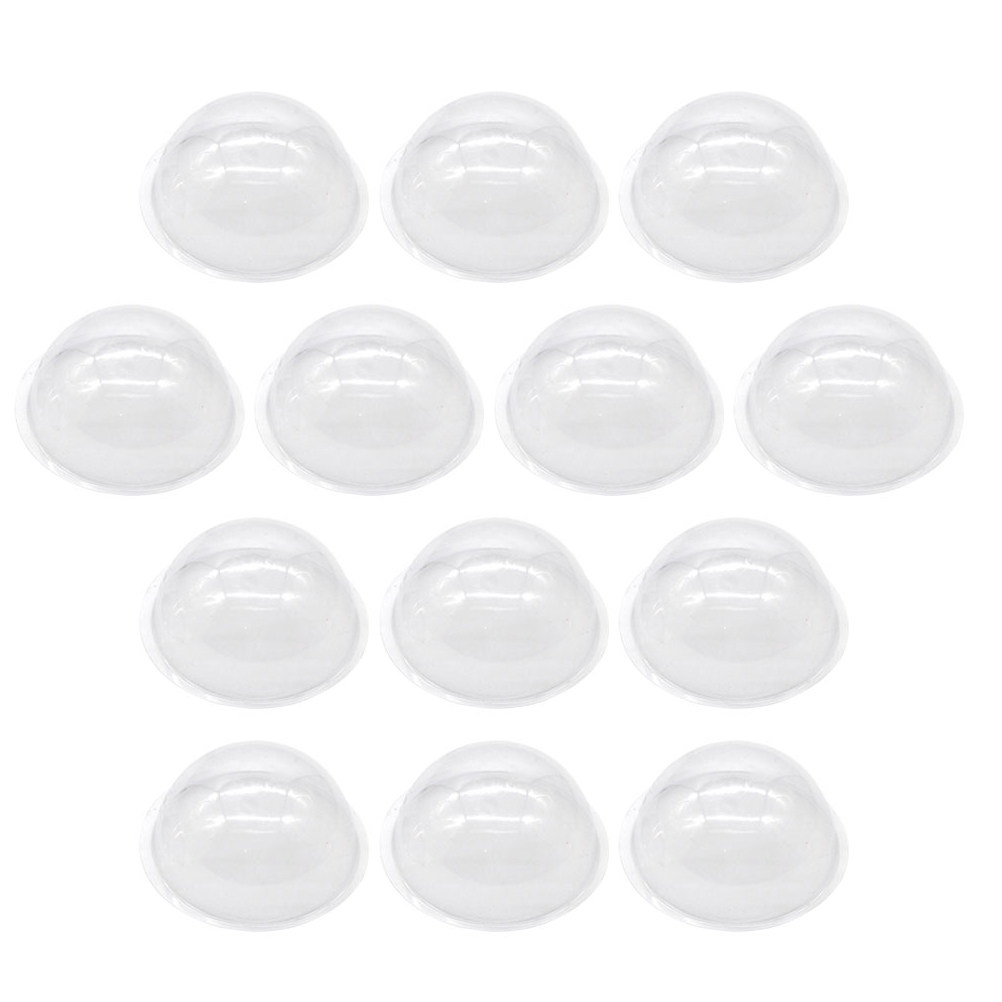 30Pcs Fillable Clear Plastic D - Plastic Dome Clear 评论和价格