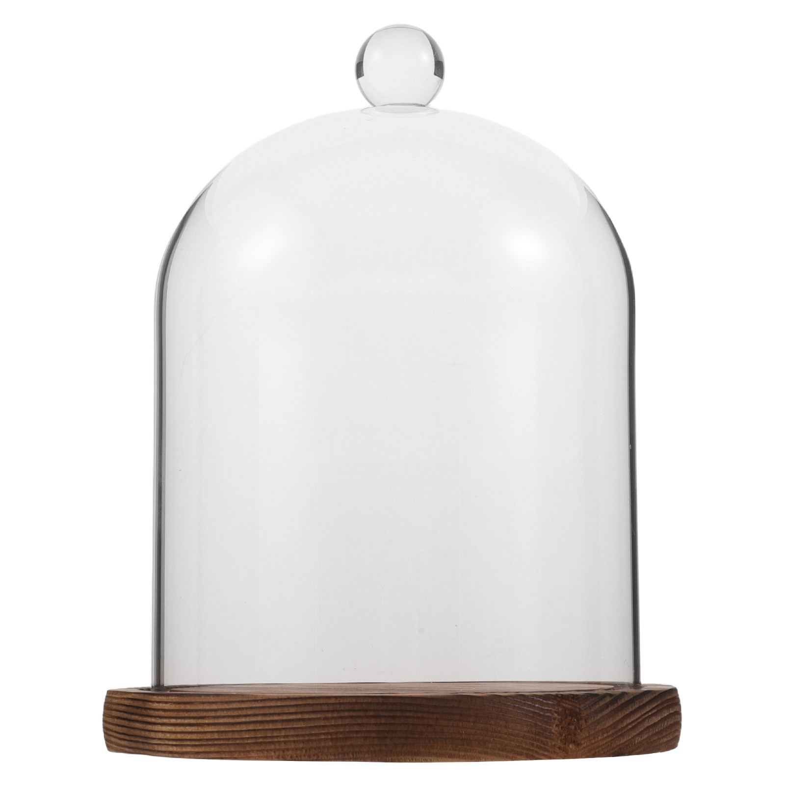 Clear Glass Bell Jar Dome for  - Plastic Dome Clear 评论和价格