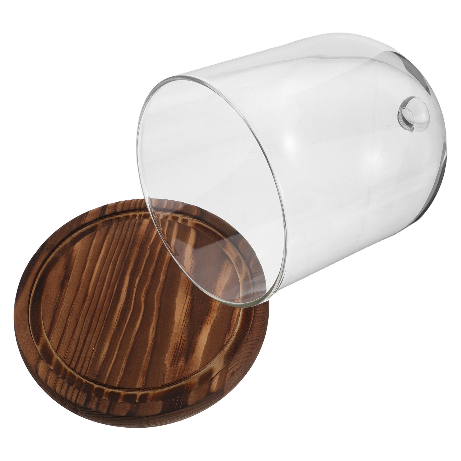 Clear Glass Bell Jar Dome for  - Plastic Dome Clear 评论和价格