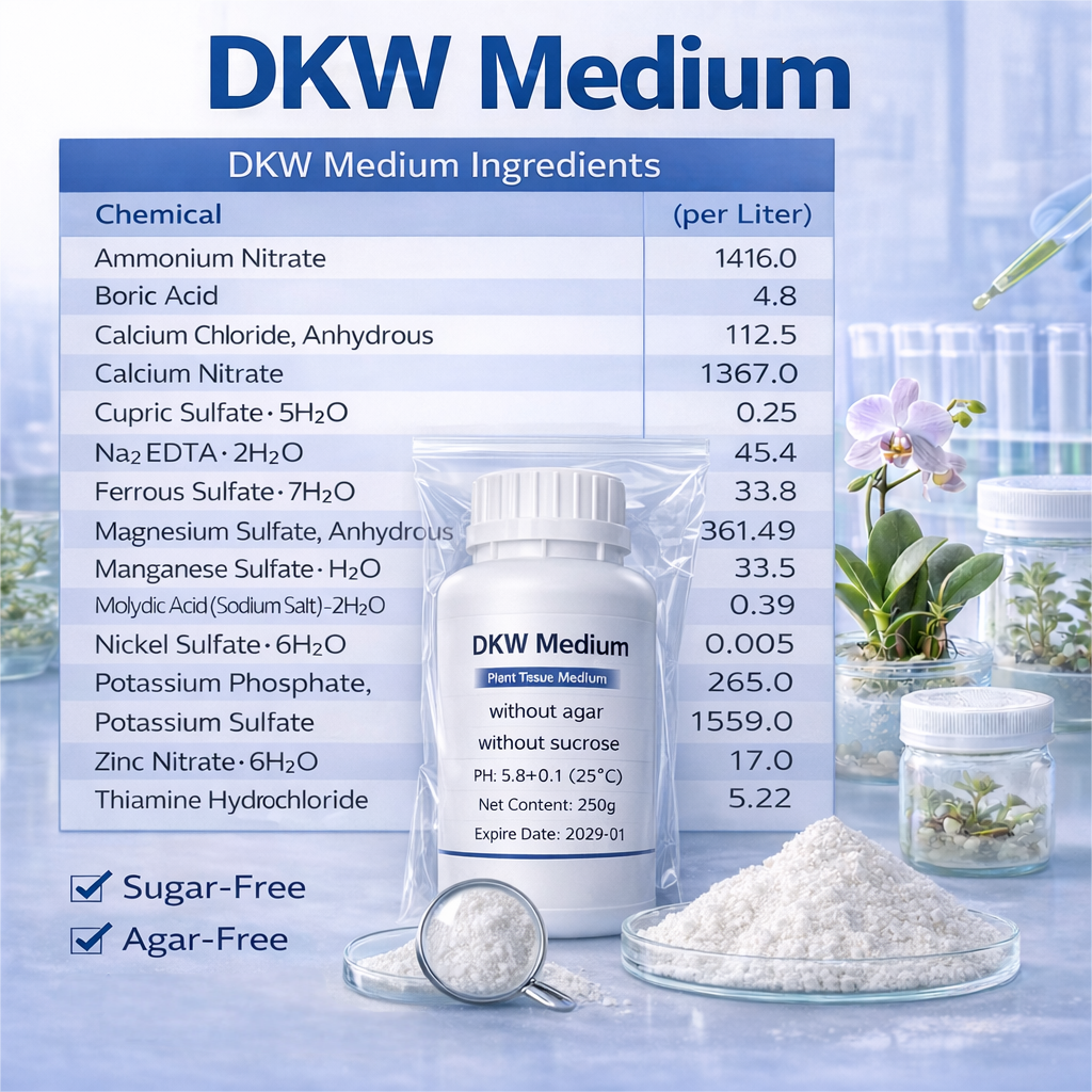 DKW Medium Plant Tissue Cultur - Agar Tissue Culture 评论和价格