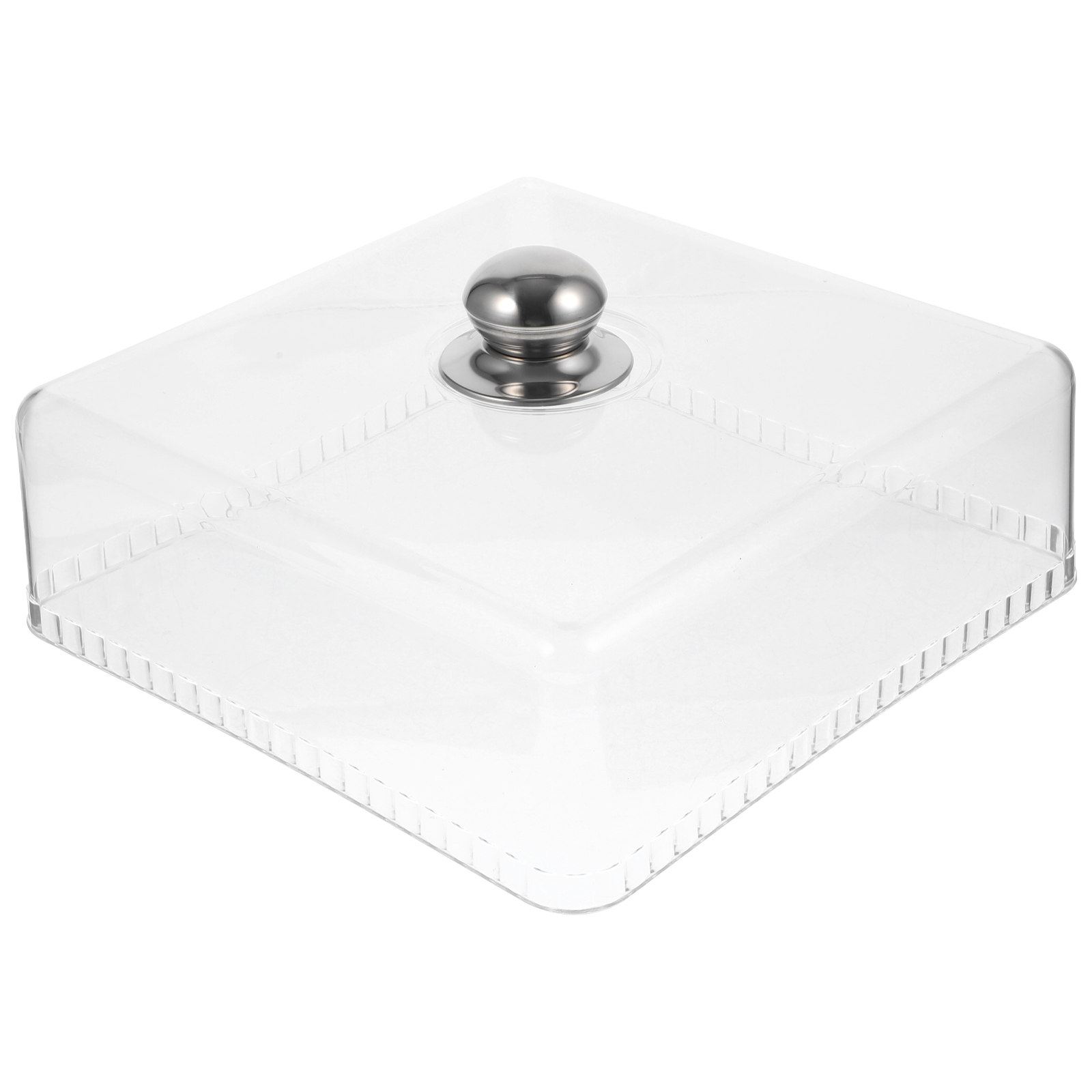 Square Glass Cake Dome Buffet  - Plastic Dome Clear 评论和价格